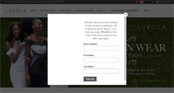 Desktop Screenshot of luxoca.com